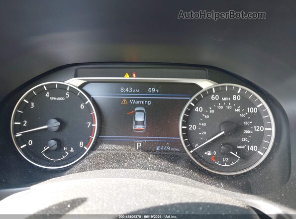 1N4BL4CV0LC283376 2020 NISSAN ALTIMA Black Widok tylnych siedzeń