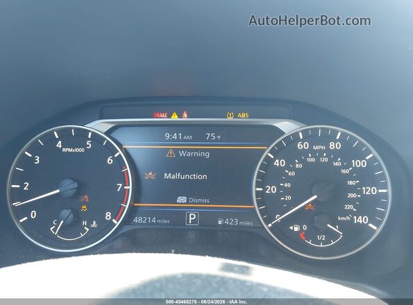 1N4BL4CV0LN304070 2020 NISSAN ALTIMA Gray Widok tylnych siedzeń