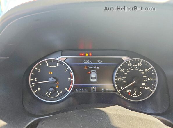 1N4BL4CV0LN311150 2020 NISSAN ALTIMA Silver ხელსაწყოთა პანელის ხედი