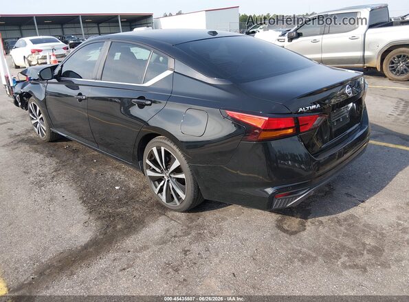 1N4BL4CV0MN318309 2021 NISSAN ALTIMA Черный Задняя левая четверть