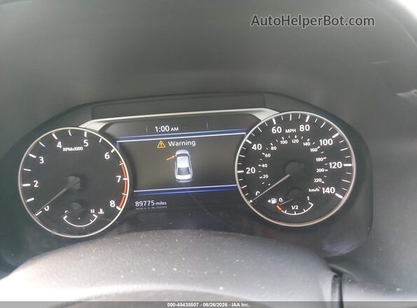 1N4BL4CV0MN318309 2021 NISSAN ALTIMA Черный Вид задних сидений