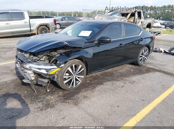 1N4BL4CV0MN318309 2021 NISSAN ALTIMA Черный Передняя левая четверть