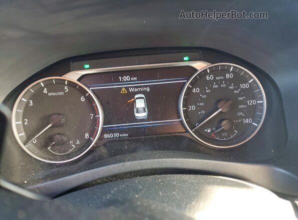 1N4BL4CV0MN368868 2021 NISSAN ALTIMA Серый Вид щитка приборов