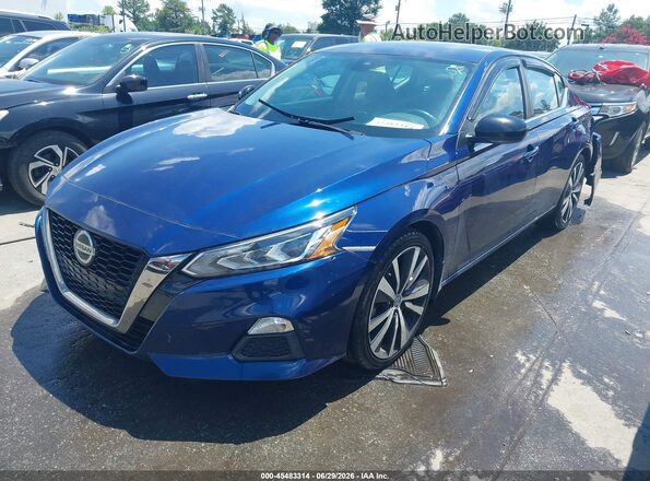 1N4BL4CV0MN379580 2021 NISSAN ALTIMA Синий Передняя левая четверть
