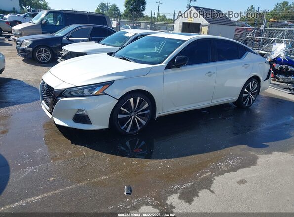 1N4BL4CV1KC171071 2019 NISSAN ALTIMA Белый Передняя левая четверть