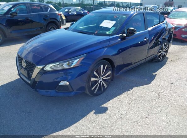 1N4BL4CV1KC234881 2019 NISSAN ALTIMA Синий Передняя левая четверть