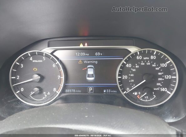 1N4BL4CV1LC116296 2020 NISSAN ALTIMA Blue Widok tylnych siedzeń