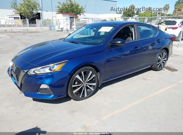 1N4BL4CV1LC173209 2020 NISSAN ALTIMA Blue წინა მარცხენა ხედი სამი მეოთხედიდან