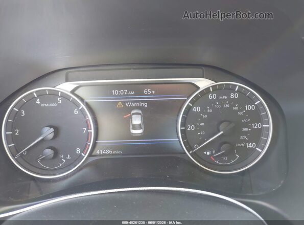 1N4BL4CV1LC173209 2020 NISSAN ALTIMA Blue უკანა სავარძლების ხედი