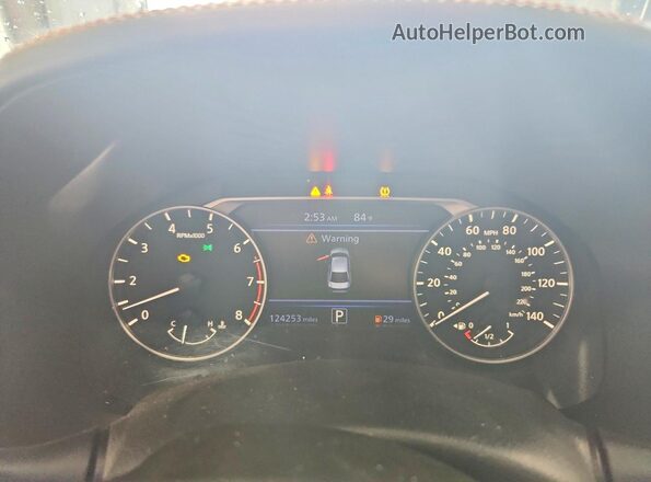 1N4BL4CV1LC199406 2020 NISSAN ALTIMA Gray ხელსაწყოთა პანელის ხედი