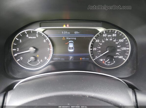 1N4BL4CV1LC284424 2020 NISSAN ALTIMA Blue Вид задніх сидінь
