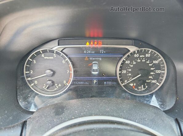 1N4BL4CV1LN310718 2020 NISSAN ALTIMA Gray Widok zestawu wskaźników