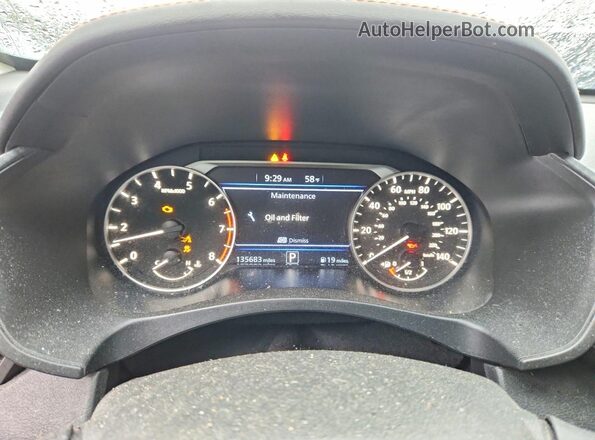 1N4BL4CV1MN347933 2021 NISSAN ALTIMA Black Widok zestawu wskaźników