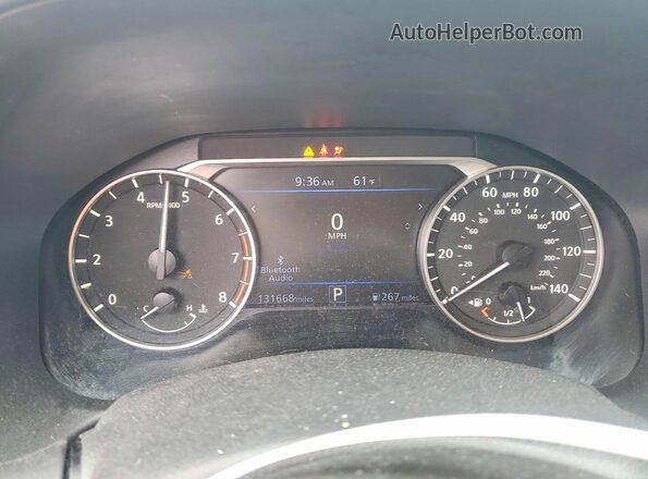 1N4BL4CV1MN373514 2021 NISSAN ALTIMA Silver Instrument cluster view