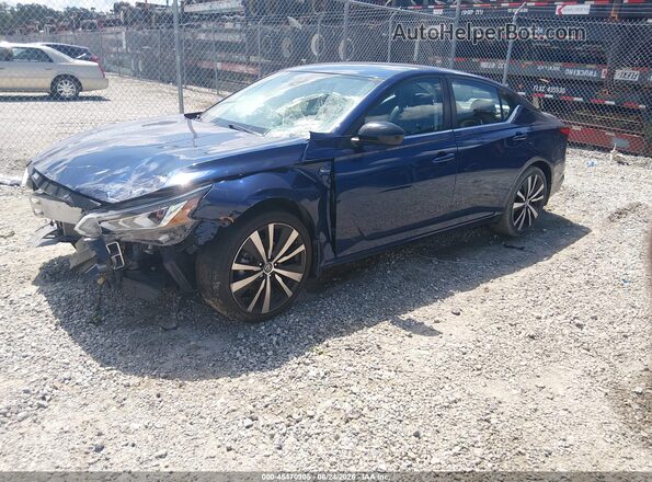 1N4BL4CV1MN398512 2021 NISSAN ALTIMA Dark Blue წინა მარცხენა ხედი სამი მეოთხედიდან