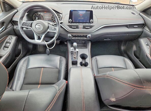 1N4BL4CV1MN406446 2021 NISSAN ALTIMA Белый Вид панели приборов
