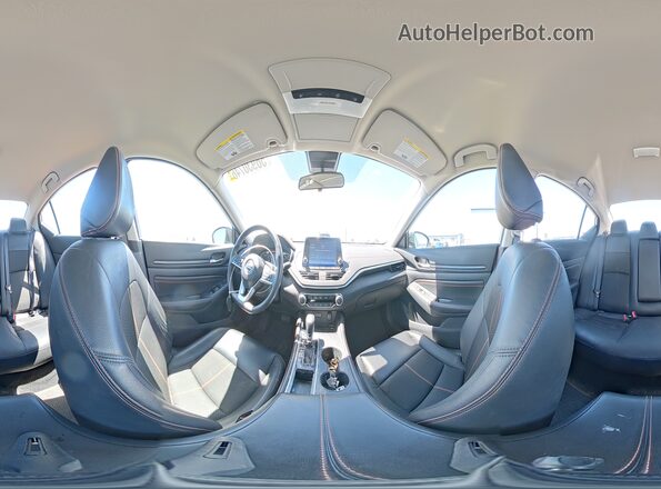 1N4BL4CV1NN377449 2022 NISSAN ALTIMA White VIN კოდის სტიკერის ხედი