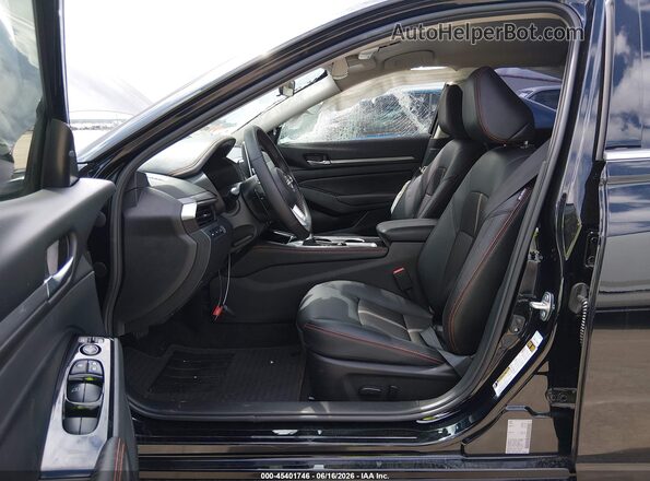 1N4BL4CV1SN327825 2025 NISSAN ALTIMA Black Вид салону спереду