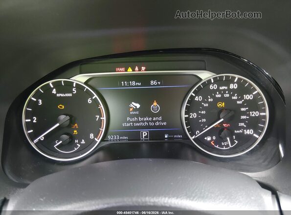 1N4BL4CV1SN327825 2025 NISSAN ALTIMA Black Вид задніх сидінь