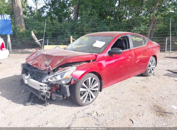 1N4BL4CV2KC115396 2019 NISSAN ALTIMA Red Передня ліва чверть