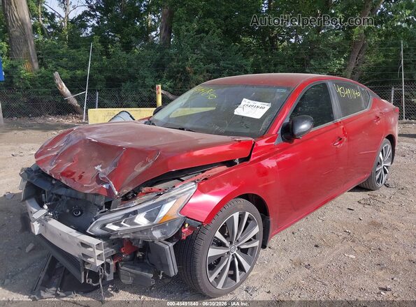 1N4BL4CV2KC115396 2019 NISSAN ALTIMA Red Вид спереду