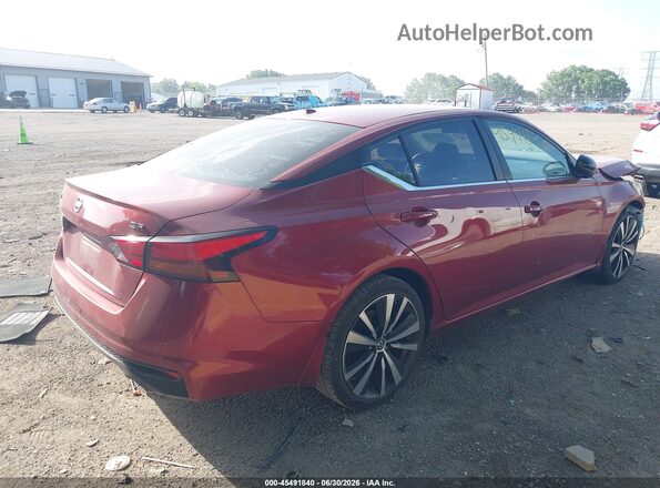 1N4BL4CV2KC115396 2019 NISSAN ALTIMA Red Задня права чверть