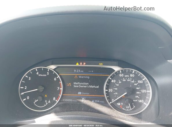 1N4BL4CV2KC115396 2019 NISSAN ALTIMA Red Вид задніх сидінь