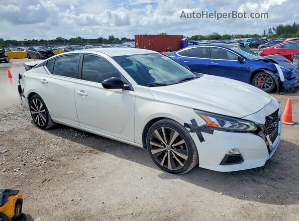 1N4BL4CV2KC152352 2019 NISSAN ALTIMA Белый Передняя правая четверть