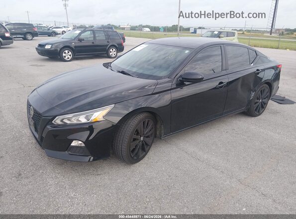 1N4BL4CV2KC234517 2019 NISSAN ALTIMA Black წინა მარცხენა ხედი სამი მეოთხედიდან