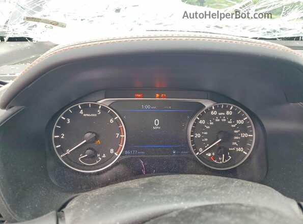 1N4BL4CV2LC115819 2020 NISSAN ALTIMA Black ხელსაწყოთა პანელის ხედი