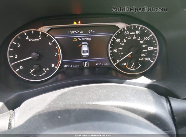 1N4BL4CV2LC190813 2020 NISSAN ALTIMA White Widok tylnych siedzeń