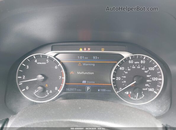 1N4BL4CV2LC242618 2020 NISSAN ALTIMA Silver Widok tylnych siedzeń