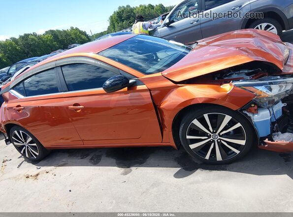 1N4BL4CV2MN384392 2021 NISSAN ALTIMA Orange უკანა სალონის ხედი