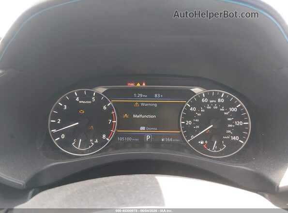 1N4BL4CV2MN418184 2021 NISSAN ALTIMA White უკანა სავარძლების ხედი