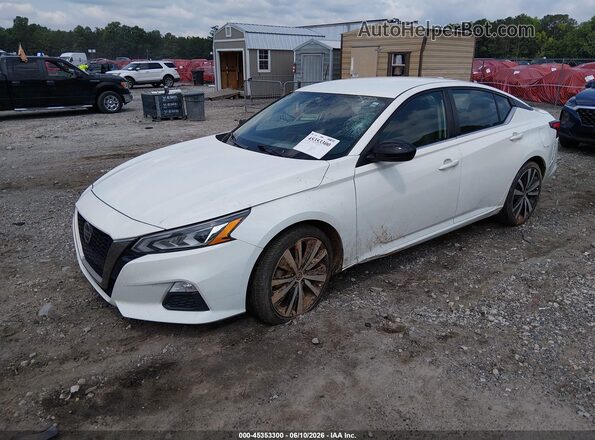 1N4BL4CV2NN387830 2022 NISSAN ALTIMA Белый Передняя левая четверть