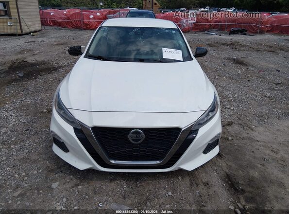 1N4BL4CV2NN387830 2022 NISSAN ALTIMA Белый Вид щитка приборов