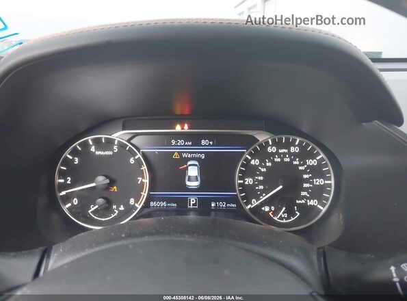 1N4BL4CV3LC116509 2020 NISSAN ALTIMA Orange Widok tylnych siedzeń