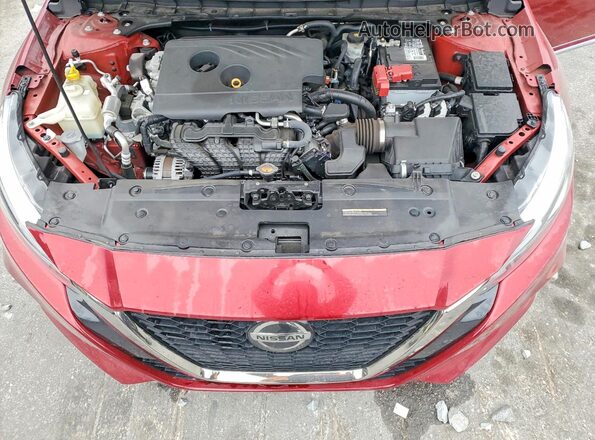 1N4BL4CV3LC181263 2020 NISSAN ALTIMA Красный Вид задней части салона