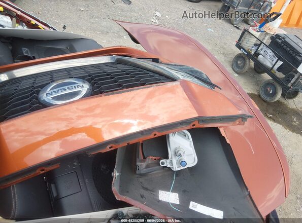 1N4BL4CV3LC234253 2020 NISSAN ALTIMA Orange Instrument cluster view