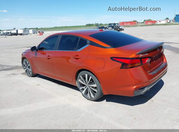1N4BL4CV3LN318108 2020 NISSAN ALTIMA Оранжевый Задняя левая четверть