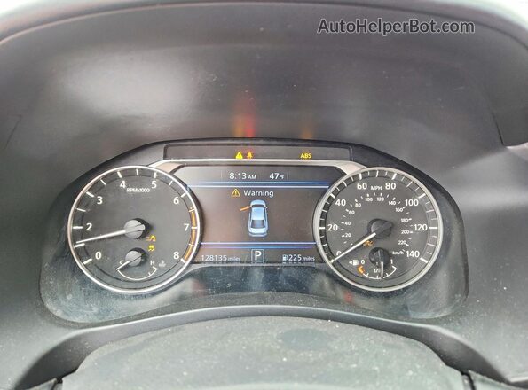 1N4BL4CV3MN310902 2021 NISSAN ALTIMA Серебряный Вид щитка приборов