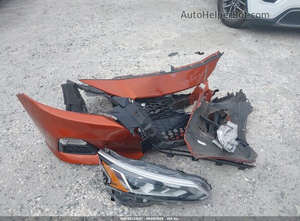1N4BL4CV3MN405069 2021 NISSAN ALTIMA Orange Widok zestawu wskaźników