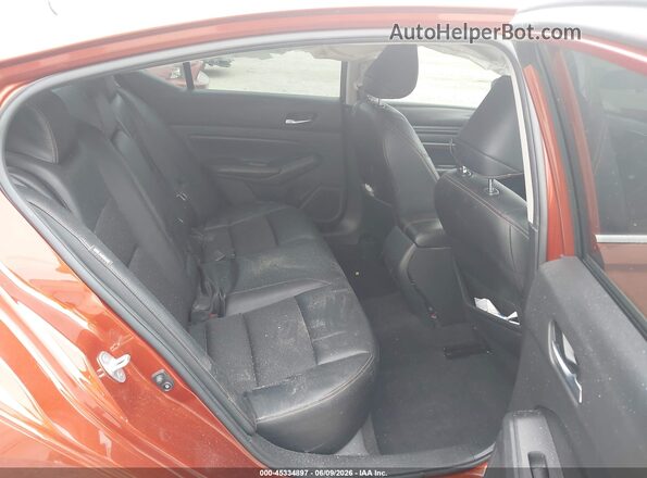 1N4BL4CV3MN405069 2021 NISSAN ALTIMA Orange Widok naklejki z numerem VIN