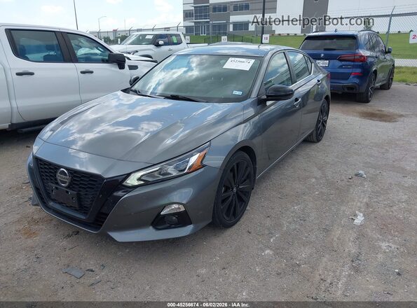 1N4BL4CV3NN367845 2022 NISSAN ALTIMA Gray Առջևի ձախ երեք քառորդ տեսարան