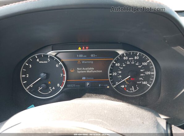 1N4BL4CV3NN385035 2022 NISSAN ALTIMA Gray Вид задніх сидінь