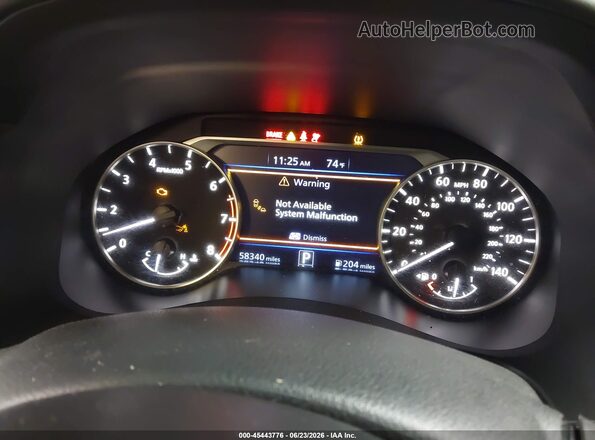 1N4BL4CV3NN396018 2022 NISSAN ALTIMA Black Widok tylnych siedzeń