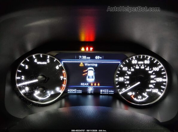 1N4BL4CV3RN413096 2024 NISSAN ALTIMA Black უკანა სავარძლების ხედი