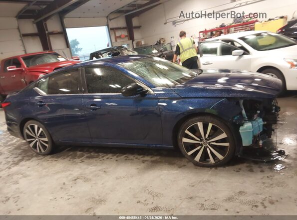 1N4BL4CV4KN309433 2019 NISSAN ALTIMA Blue უკანა სალონის ხედი