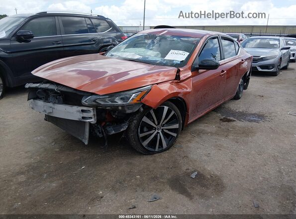 1N4BL4CV4LC237503 2020 NISSAN ALTIMA Orange Front left