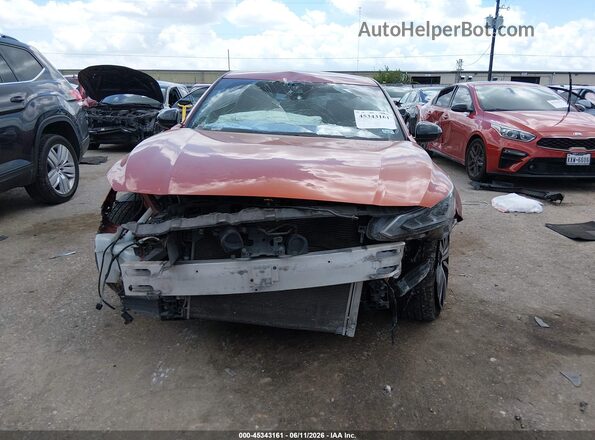 1N4BL4CV4LC237503 2020 NISSAN ALTIMA Orange Rear interior view